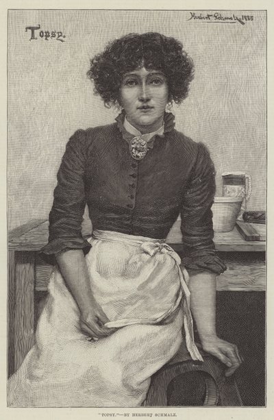 トプシー 作： Herbert Gustave Schmalz
